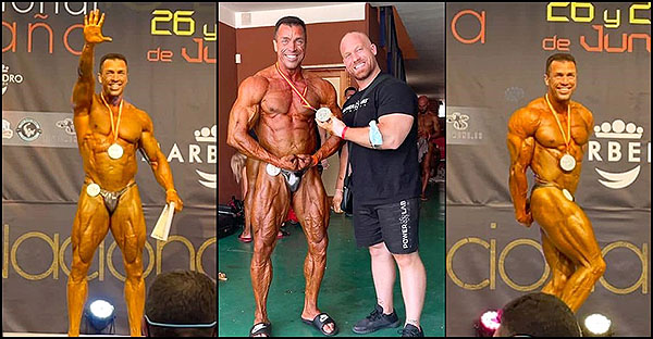 Ismael Llach Aragón. Subcampeón de España de Culturismo