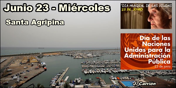 Agenda del Miércoles  23 de junio de 2021 (174/191)