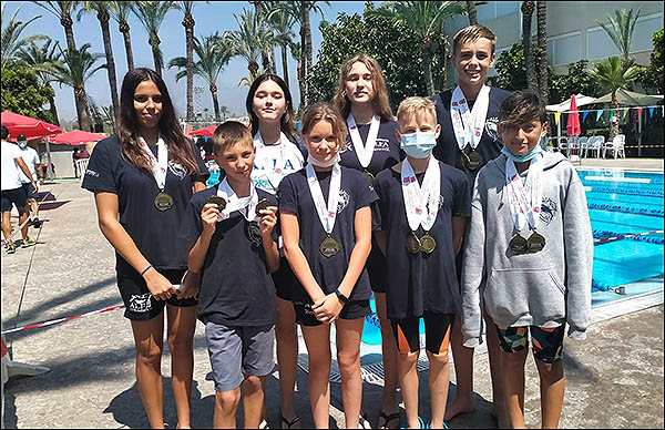 Grandes resultados para el el Club Natación Alfa Torrevieja en Benidorm