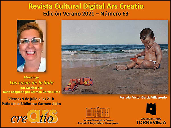 Esta tarde se presenta el  número 63 de la revista “Ars Creatio”