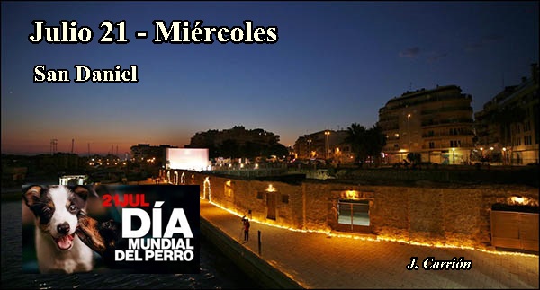 Agenda del miércoles 21 de julio de 2021 (202/163)