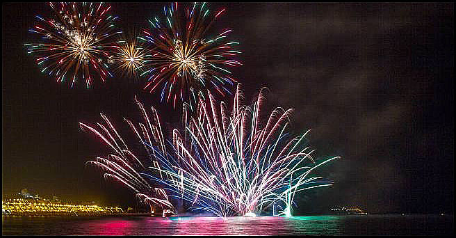 Castillo de fuegos artificiales