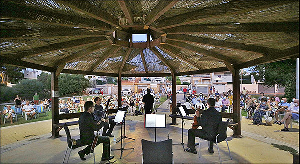 Un magnífico concierto a «La fresca»