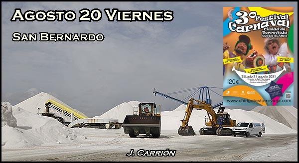 Agenda del fin de semana, del 20 al 22 de Agosto.
