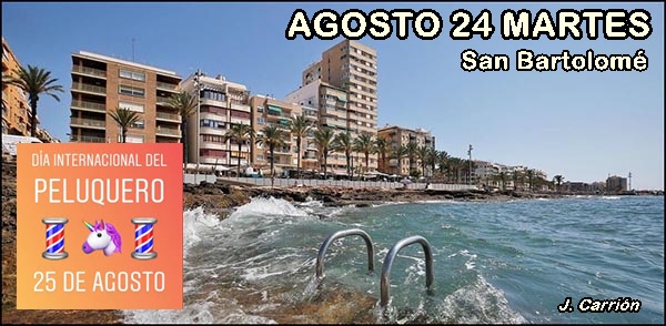 Agenda del martes 24 de agosto de 2021 (236/129)