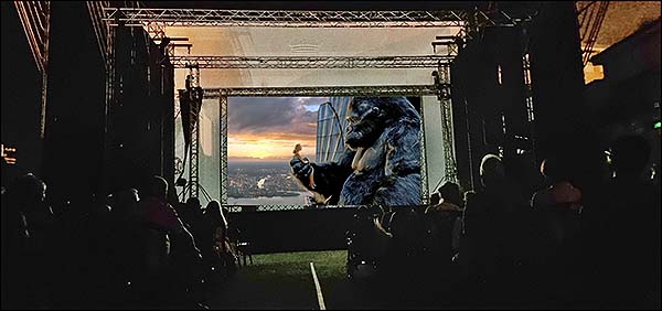 Anoche en «Eras de Cine» pudieron disfrutar de una película épica: “King Kon”