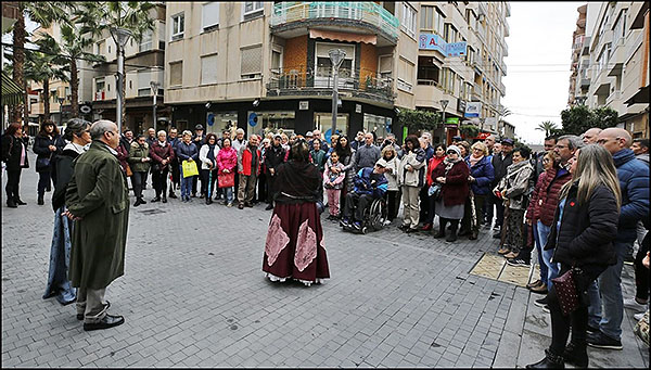 Dos rutas teatralizadas se representarán este fin de semana en la segunda edición de “Torrevieja tiembla”