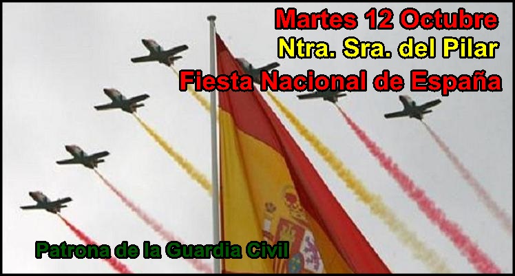 Agenda del martes 12 de octubre de 2021 (285/80)