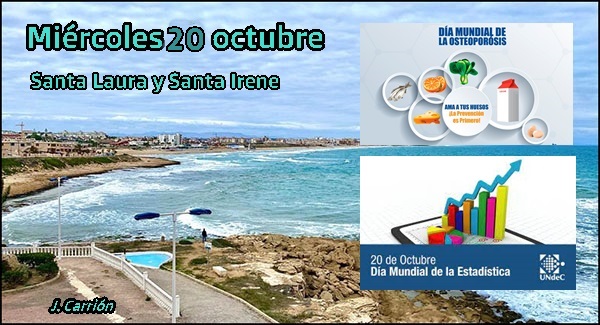 Agenda del miércoles 20 de octubre de 2021 (293/72)
