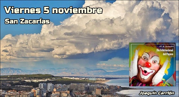 Agenda fin de semana del 5 al 7 de noviembre.