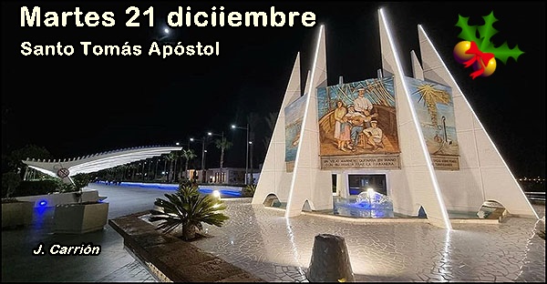 Agenda del martes 21  de diciembre (355/10)