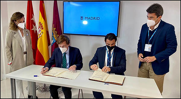 Firmado un convenio de colaboración con el Ayuntamiento de Madrid en materia de promoción turística