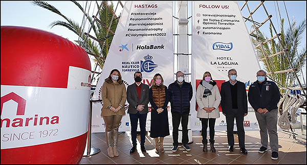 406 regatistas de 27 países participarán en el 14º Trofeo Euromarina Optimist Torrevieja 2022