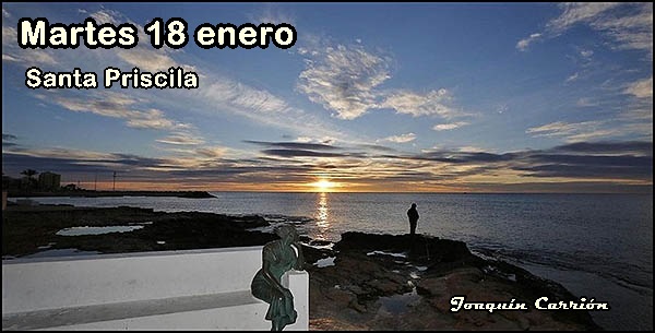 Agenda del martes 18 de enero de 2022 (18/347)