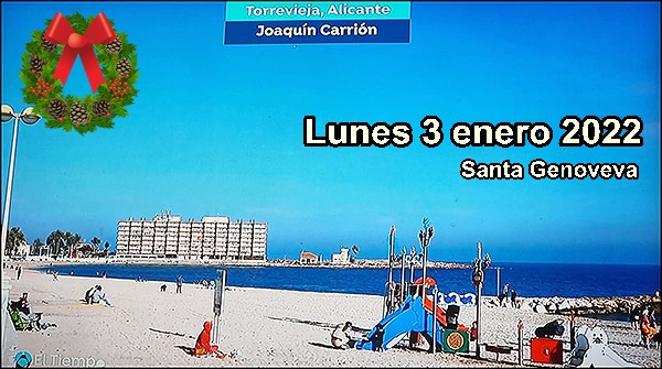 Agenda del lunes 3 de enero de 2022 (3/362)