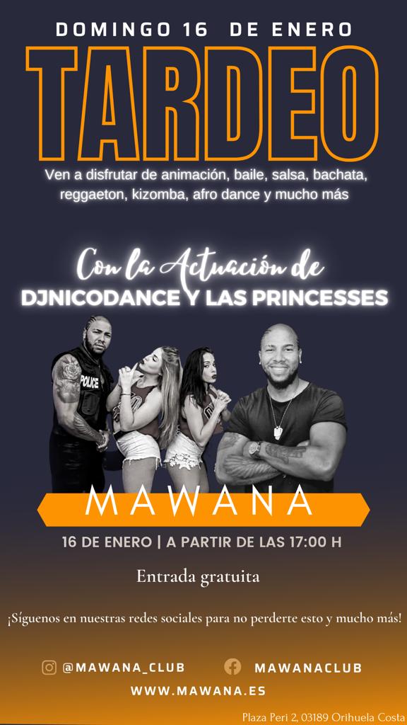 ¡Ven a vivir el tardeo en MAWANA!… te sorprendrás