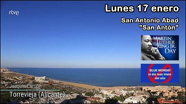 Agenda del lunes 17 de enero de 2022 (17/348)