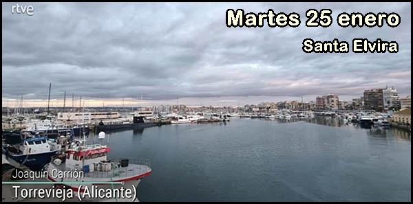 Agenda del  martes 25 de enero de 2022 (25/340)