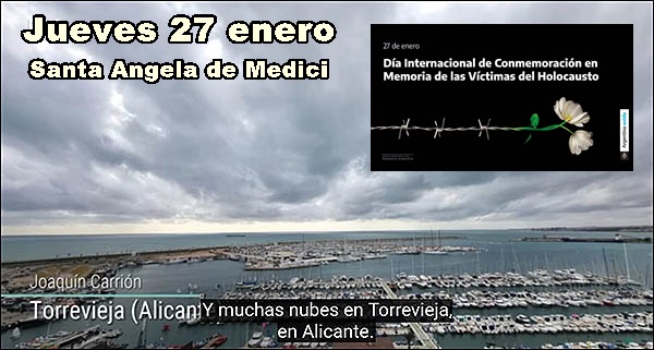 Agenda del  jueves 27 de enero de 2022 (27/338)