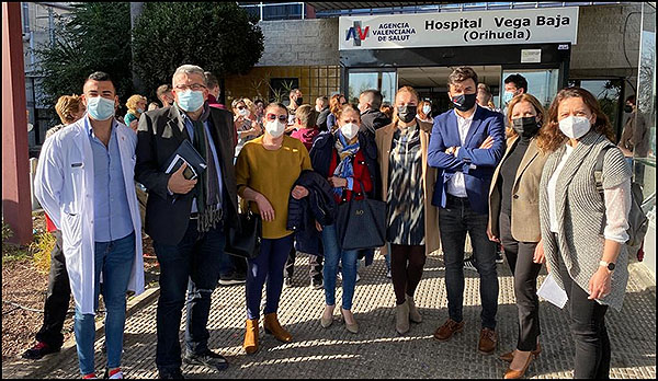 Cs denuncia la situación “insostenible” del hospital de Torrevieja y del de Orihuela, “cuyo estado y atención a los pacientes se deteriora día tras día”