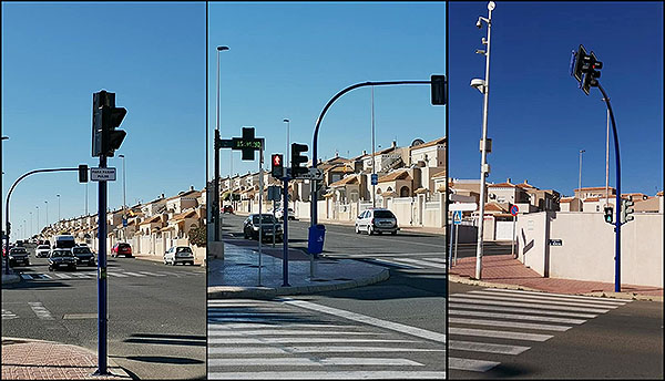 Se completa el sistema semafórico en uno de los puntos más demandados de la ciudad