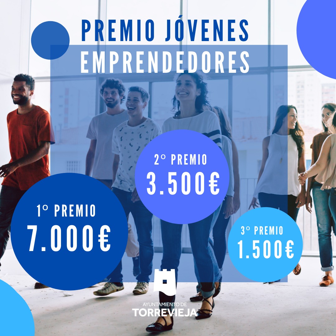 Convocada la decimotercera edición de los premios Jóvenes Emprendedores.