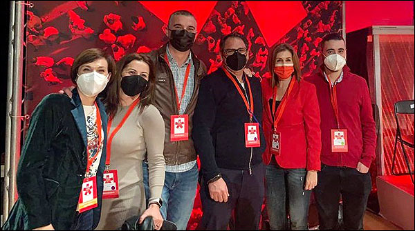La concejal de Torrevieja, Ana María Pérez Torregrosa, nombrada Secretaria de Asuntos Internacionales y Residentes Extranjeros de la Ejecutiva del PSOE de Alicante