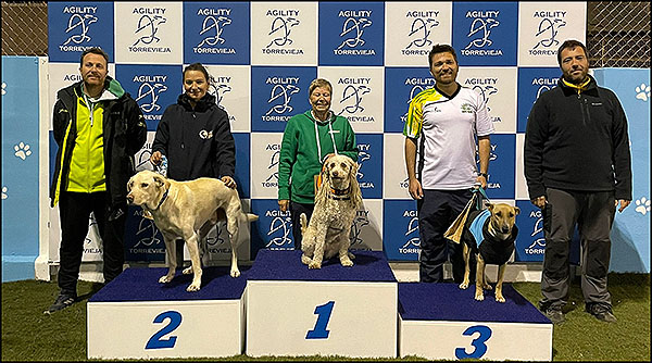 Más 90 participantes se dieron cita este fin de semana en una prueba de Agilty RSCE puntuable para el Campeonato de España 2022
