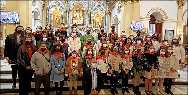 Treinta jóvenes se unieron ayer a «Grumetes» – ITIO, en la Parroquia de la Inmaculada