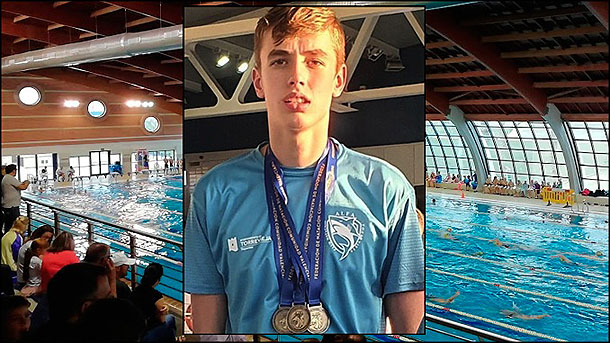 El nadador del Club Alfa Torrevieja Cameron Hastings, convocado para el equipo de la Comunidad Valenciana