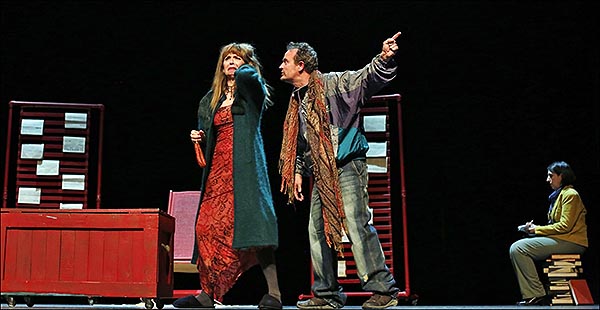 “Carabau Teatre” representó “Cartones” en el II Concurso Nacional de Teatro Aficionado “Raúl Ferrández”