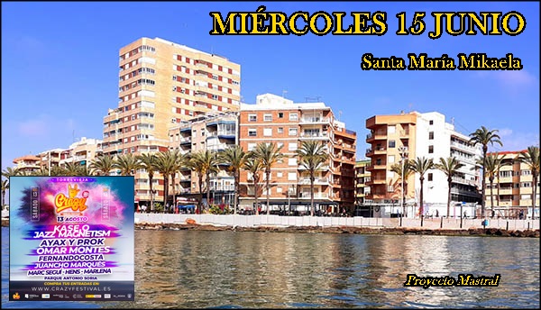 Agenda del miércoles 15 de junio - Objetivo Torrevieja Agenda del miércoles 15 de junio - Objetivo Torrevieja