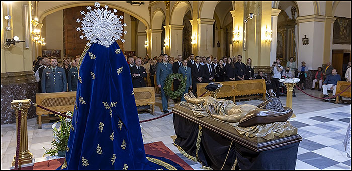 Emotiva Eucaristía de la Cofradía del Santo Sepulcro “Yacente”