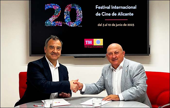 TM Grupo Inmobiliario, patrocinador oficial de la 20ª edición del Festival de Cine de Alicante