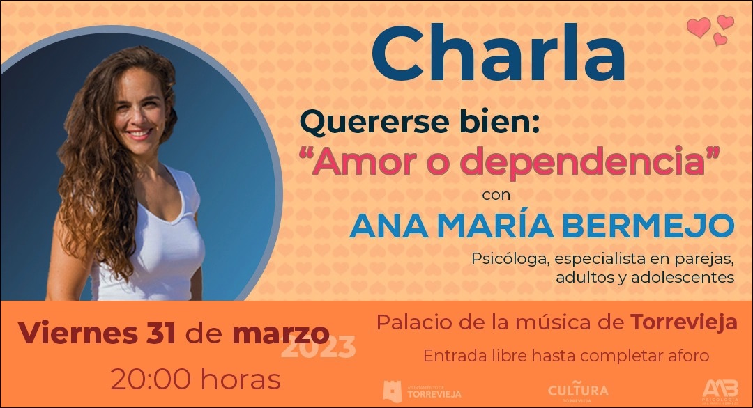 Ana María Bermejo,  vuelve con la nueva Charla “Quererse bien: Amor o dependencia”