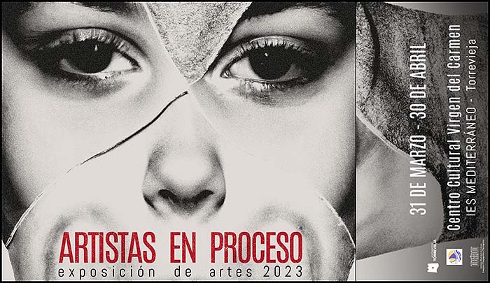 El viernes 31 de marzo, se inaugura en el centro cultural Virgen del Carmen, la exposición de alumnado adscrito al departamento de artes plásticas del IES Mediterráneo