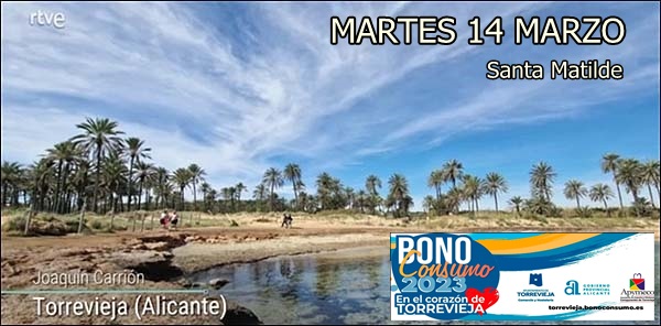 Agenda del lunes 13 de marzo de 2023.