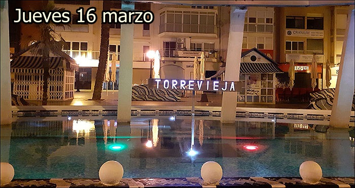 Agenda del jueves 16 de marzo de 2023.
