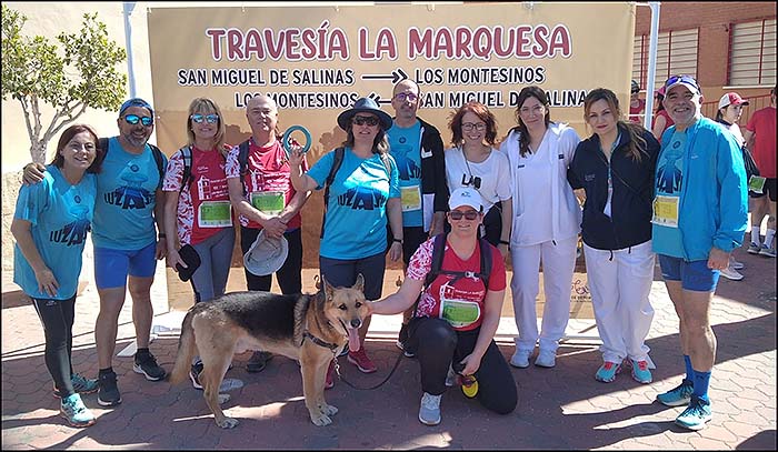 Travesía la marquesa San Miguel de Salinas-Los Montesinos Deporte, salud y diabetes
