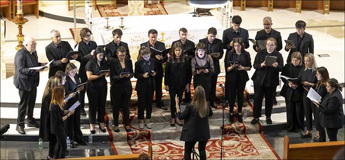 El valor espiritual del concierto ofrecido por el Coro Maestro Casanovas en la Parroquia del Sagrado Corazón