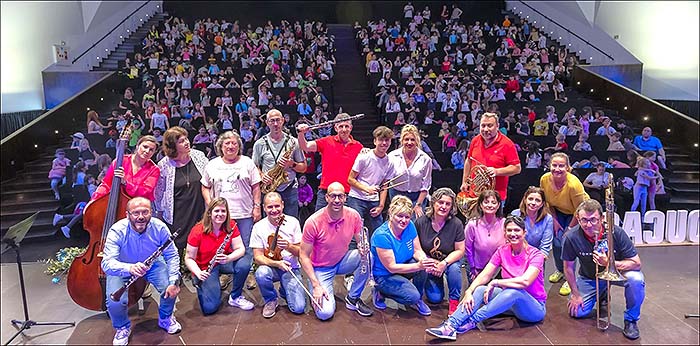 Más de 500 escolares disfrutaron de la “Fiesta de la Música”