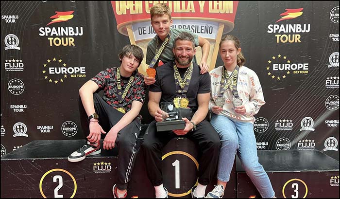 Once medallas para el Club de Lucha «Mano a Mano» en el Open de Castilla y León.