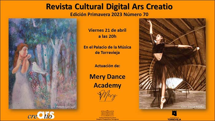 Ars Creatio presenta esta tarde su Revista de Primavera.