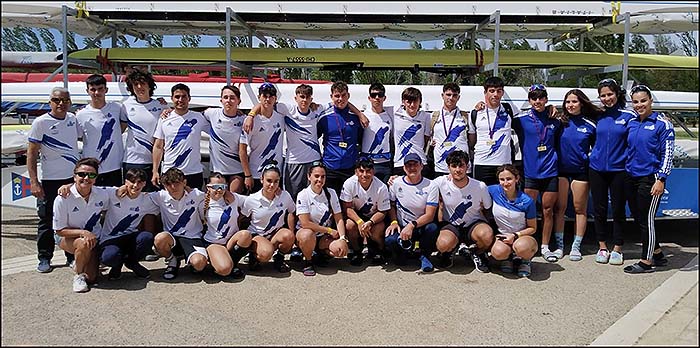 Oro para el equipo 4XJM y bronce para el 2xjm en el XVII open internacional de Cataluña celebrado en Bañolas