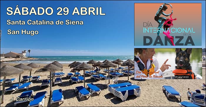 Agenda del fin de semana del 28 de abril al 1 de mayo.
