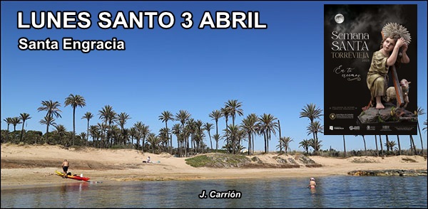 Agenda del lunes 3 de abril de 2023.