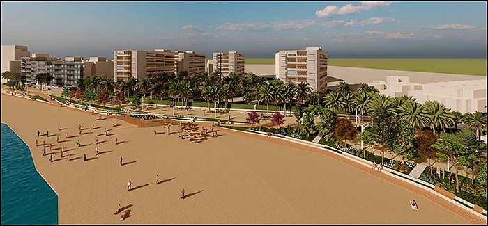 Presentado el proyecto de reurbanización del paseo de la playa de “Los Locos”