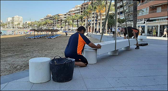 Sale a licitación por 531.132 euros al año el contrato del servicio de mantenimiento integral de las playas de Torrevieja