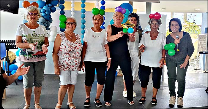 Nuestros mayores se lo pasaron en grande con la «Gymkana Humorística»