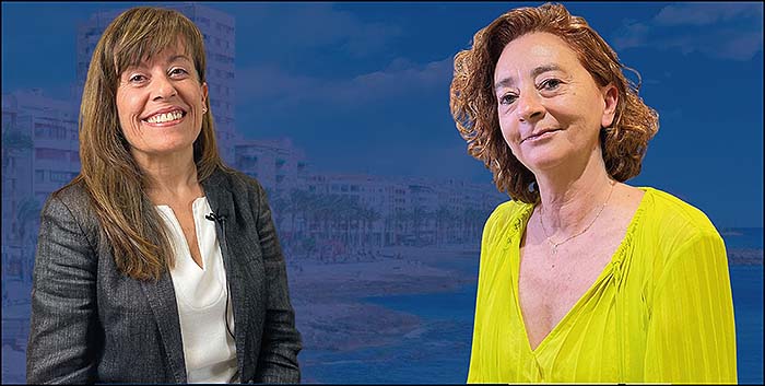 Nela Munuera y Sandra Sánchez, presentadas como integrantes del lista electoral del 28M por el PP de Torrevieja